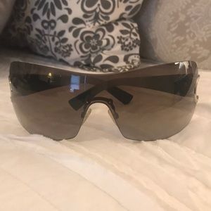 Giorgio Armani sunglasses with case.